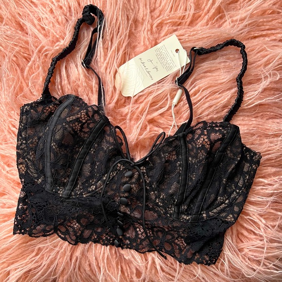 NWT Bra Panty Matching Set 34B Medium For Love and Lemons Victoria's Secret - Picture 7 of 8
